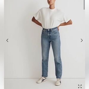 Madewell Petite Curvy '90s Straight Jean